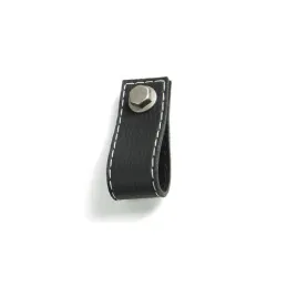 Poignée bouton SAMSONITE / Cuir noir