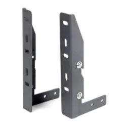 Fixation de porte pour paniers à sortie totale / Paire