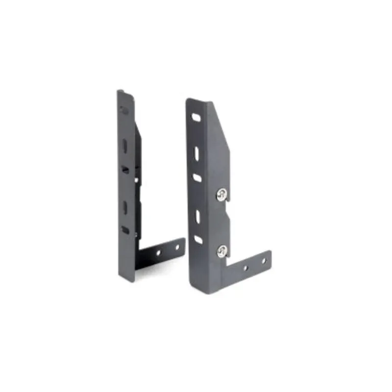 Fixation de porte pour paniers à sortie totale / Paire
