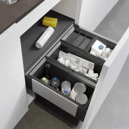 Poubelle coulissante Blanco SELECT II 60/4