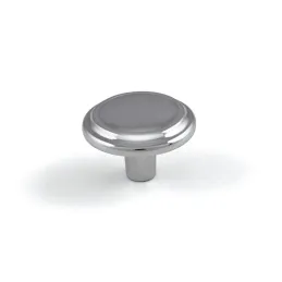 Bouton de meuble GIA / Chrome brillant