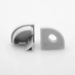 Embout d’angle arrondi UNI CORNER / Gris