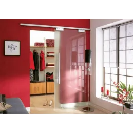 Ensemble pour une porte en verre de 8 mm / PORTAGLASS 75 kg