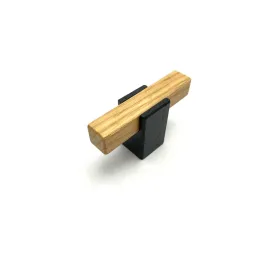 Bouton en bois ALVEA / Chêne verni