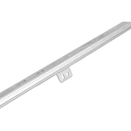 Coulisse à roulement avec amortissement EXLUSIVA 45 mm avec support / Nickel