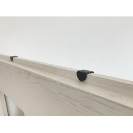 Patère de porte BALEO / Noir mat