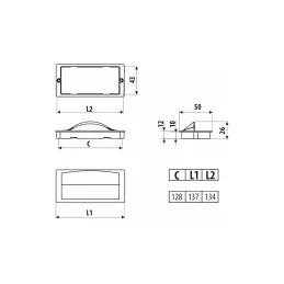 Poignée GALOS / Nickel brossé