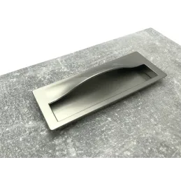Poignée GALOS / Nickel brossé