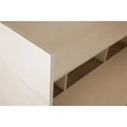 Contreplaqué de menuiserie en peuplier 2520 x 1720 - AB/BB