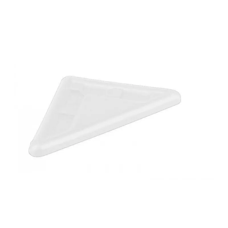 Patins triangulaires – transparents, 10 pièces