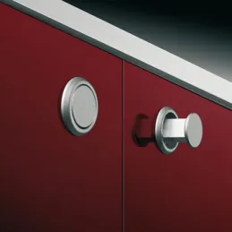 Poignée PUSH / Noir mat