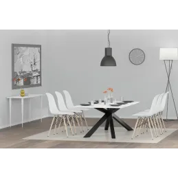 Structure de table OPIUM 1630 / Noir mat