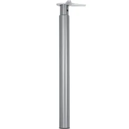 Pied de table réglable MOVE en acier inoxydable / 60 mm