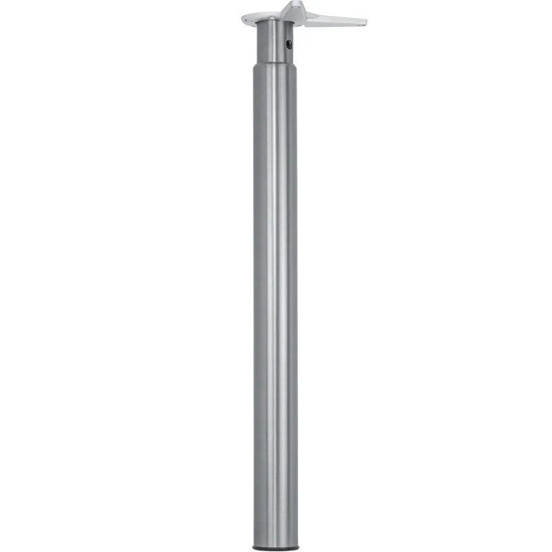 Pied de table réglable MOVE en acier inoxydable / 60 mm
