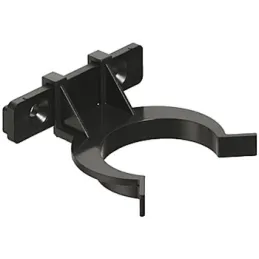Fixation de plinthe en bois sur pied AXILO / Noir