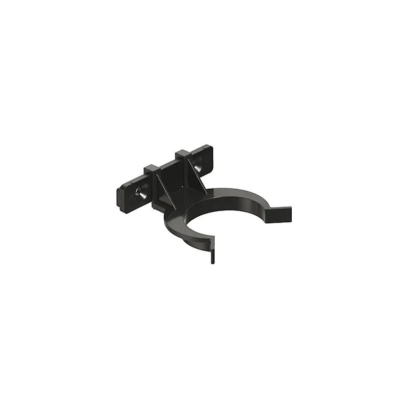 Fixation de plinthe en bois sur pied AXILO / Noir