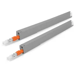 Boîte de cuisine BLUM – Antarobox « D » 224 mm avec barreau TIP-ON / Gris