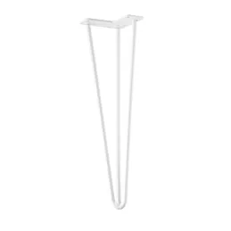 Pied pour table basse HAIRPIN 420 mm / Blanc