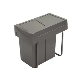 Poubelle coulissante avec bac U30 20L / Grise