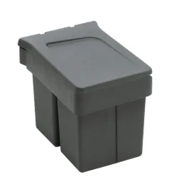 Poubelle à fixer sur porte UNION SINGLE 7 + 7L / Grise