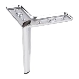 Pied de meuble GOLEM / Chrome brillant