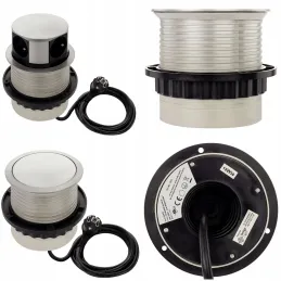 Prise électrique escamotable TETRABOX FRENCH 4x 230V / Aluminium