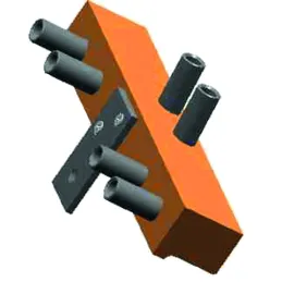 Gabarit de montage pour paumelles de porte 3D ZS 82 14-16