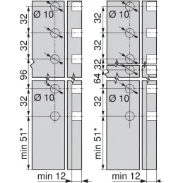 Boîte de cuisine BLUM – Legrabox « C » / Blanche