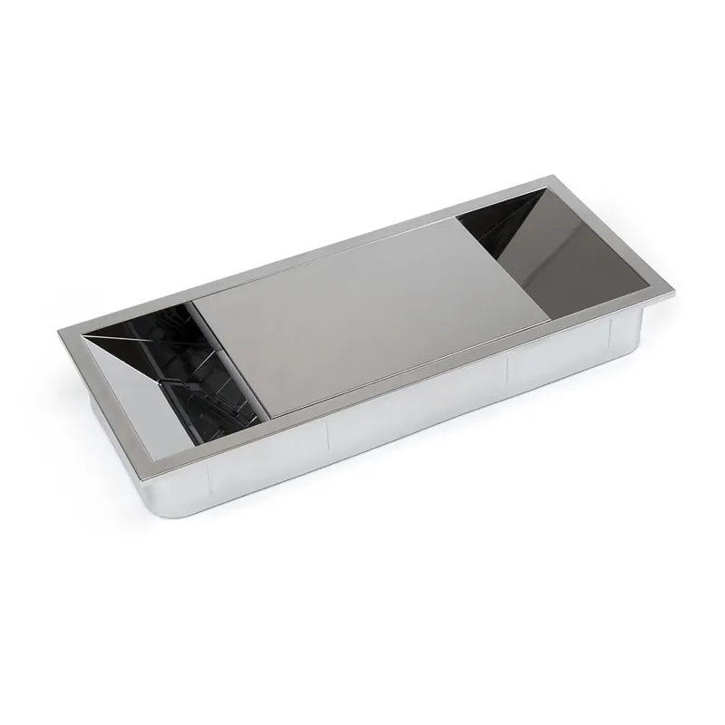 Passe-câbles AURONE 152 / Chrome brillant