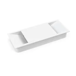 Passe-câbles AURONE 152 / Blanc mat