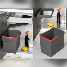 Poubelle de porte SEPARO 15 L / Anthracite