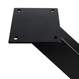 Pieds de table X-CROSS / Noir mat