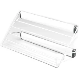 Porte-pantalons coulissant avec amortisseur / Argent