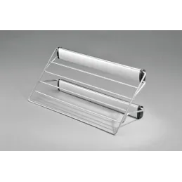 Porte-pantalons coulissant avec amortisseur / Argent