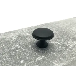 Bouton de meuble GRADO / Noir mat