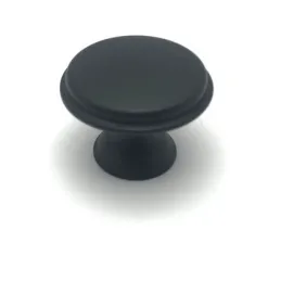 Bouton de meuble GRADO / Noir mat