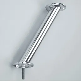 Support de comptoir de bar – incliné / Chrome brillant