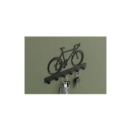 Porte-vélos mural BIKE / Noir mat