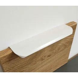 Poignée de chant de porte AVANTI / Blanc mat