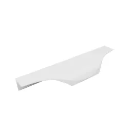 Poignée de chant de porte VULCANO / Blanc mat
