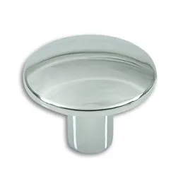Bouton de meuble SALVA / Chrome brillant