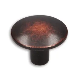 Poignée bouton SALVA / Cuivre noir