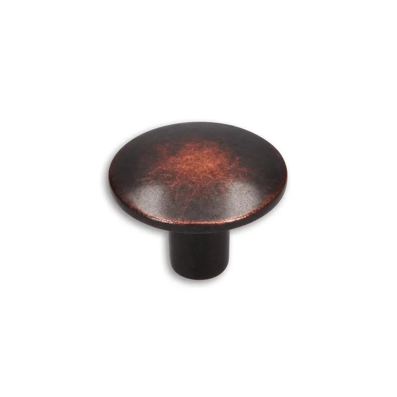 Poignée bouton SALVA / Cuivre noir