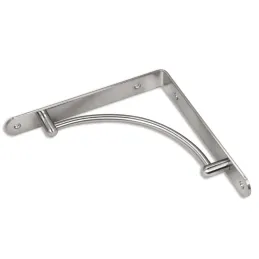 Support d’étagère LOOK / Chrome brillant