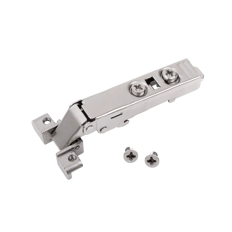 Charnière invisible 110° pour porte en aluminium avec amortisseur