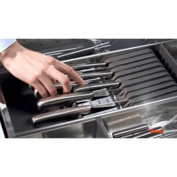 Porte-couteaux ORGA LINE / Gris foncé