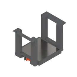 Support pour assiettes ORGA LINE / Gris foncé