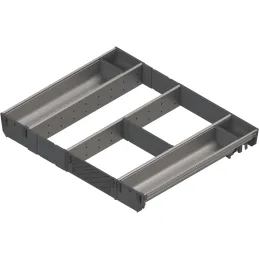 Aménagement intérieur de tiroir ORGA LINE / Inox – set