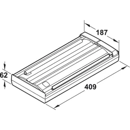 Découpeuse pour papier aluminium et film AMBI-LINE / Grise