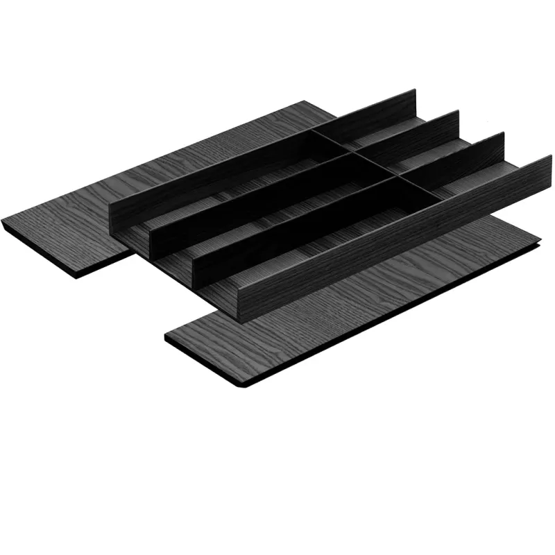 Range-couverts pour tiroir LiniQ 400 - 450 mm / Frêne noir
